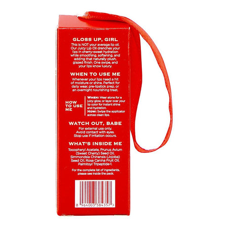 Her Beauty Cherry Seed, Jojoba Seed Oil, Vitamin E & Peptides Lip Oil, 5.6ml - Image 3