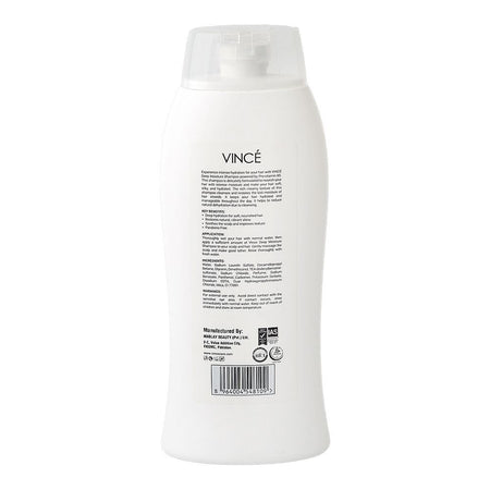 Vince Nuvex Deep Moisture Pro Vitamin B5 Shampoo, For Moisturize Hair, 350ml - Image 2