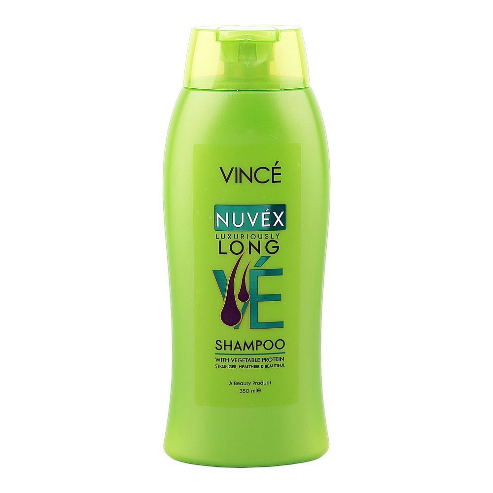 Vince Nuvex Luxuriously Long Vegetable Protein Shampoo, For Radiant Hair, 350ml - Main Image
