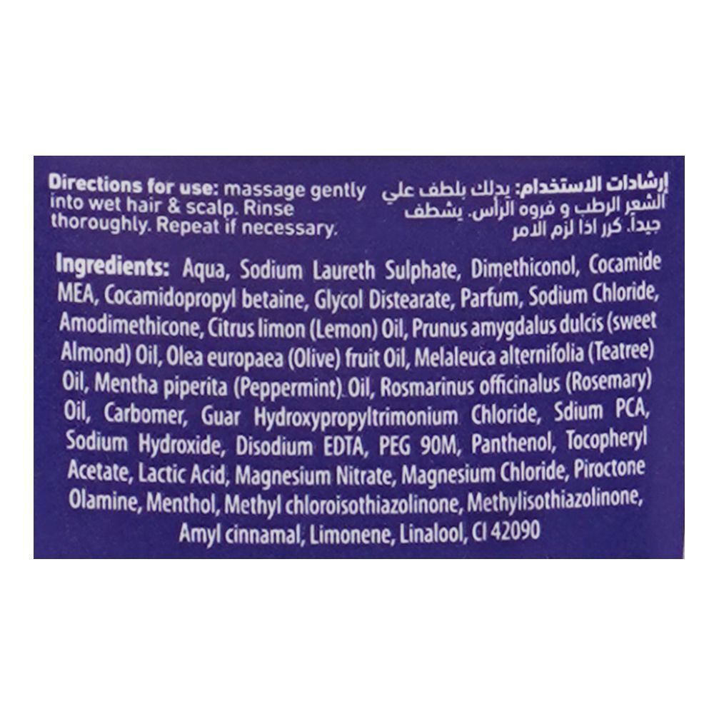 Dabur Vatika Menz Naturals Anti Dandruff Shampoo, 185ml - Image 4