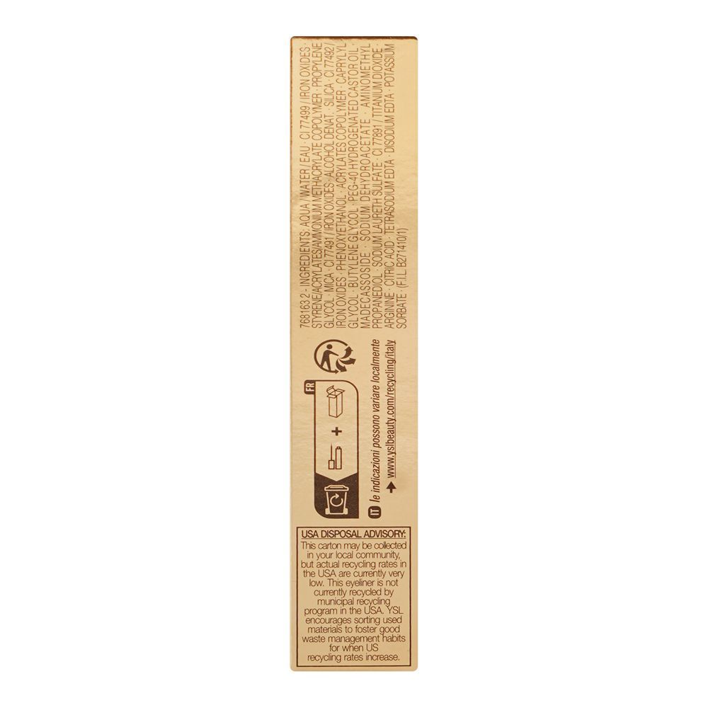 Yves Saint Laurent Couture Liquid Eyeliner, 4 Brun Essentiel Satine, 2.95ml - Image 5