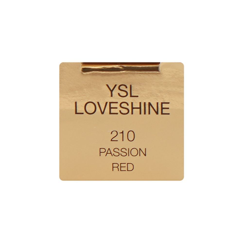 Yves Saint Laurent Love Shine High-Shine Caring Lipstick, 210 Passion Red, 3.2g - Image 6