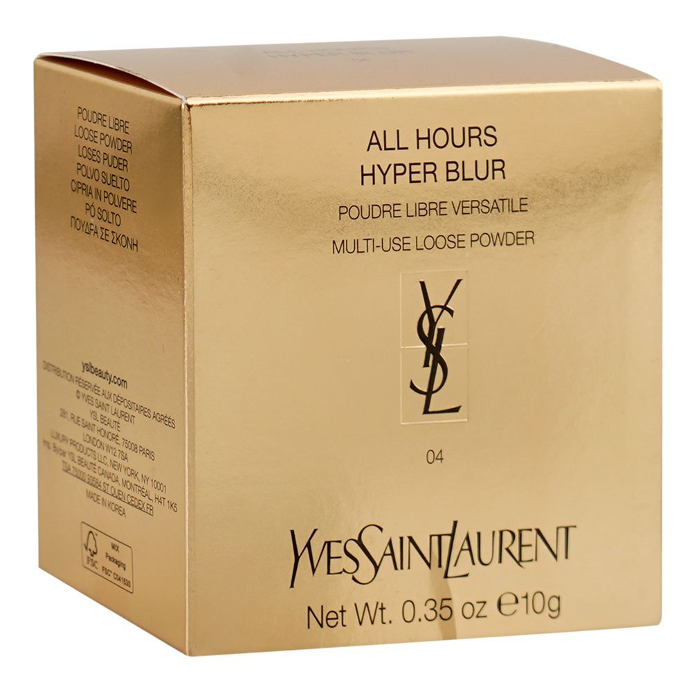 Yves Saint Laurent All Hours Hyper Blur Multi-Use Loose Powder, 04, 10g - Image 3