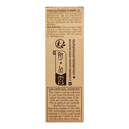Yves Saint Laurent Love Shine Plumping Lip Oil Gloss, 44 Nude Lavalliere, 6ml - Image 3