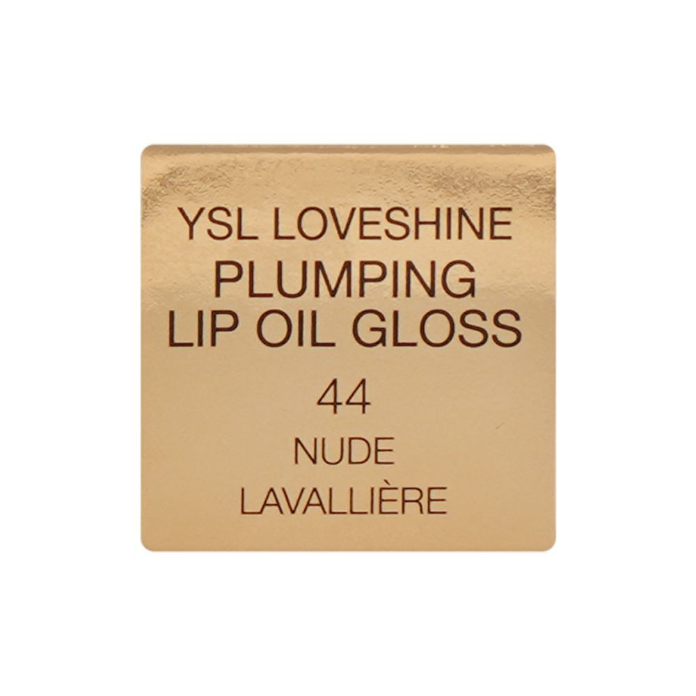 Yves Saint Laurent Love Shine Plumping Lip Oil Gloss, 44 Nude Lavalliere, 6ml - Image 6