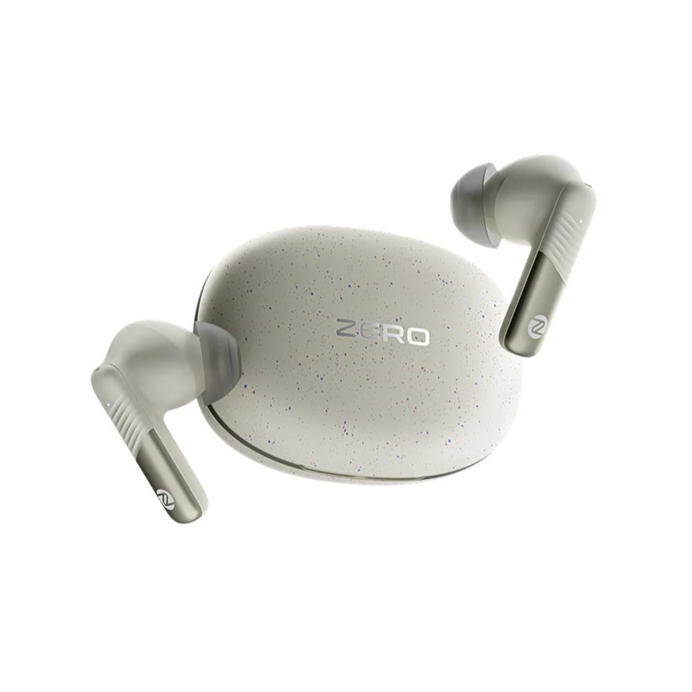 Zero Opal ANC Z Wireless Earbuds, 5 Hours Run Time, IPX4 Water Resistant, Beige - Image 2