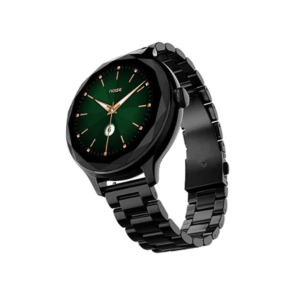Zero 1.1 Inches AMOLED HD Display Jewel SE Smart Watch, IP67 Water Resistant, BT Calling, Black Metal - Main Image