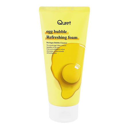 Quret Egg Bubble Refreshing Cleansing Foam, Glycerin, 170g - Main Image