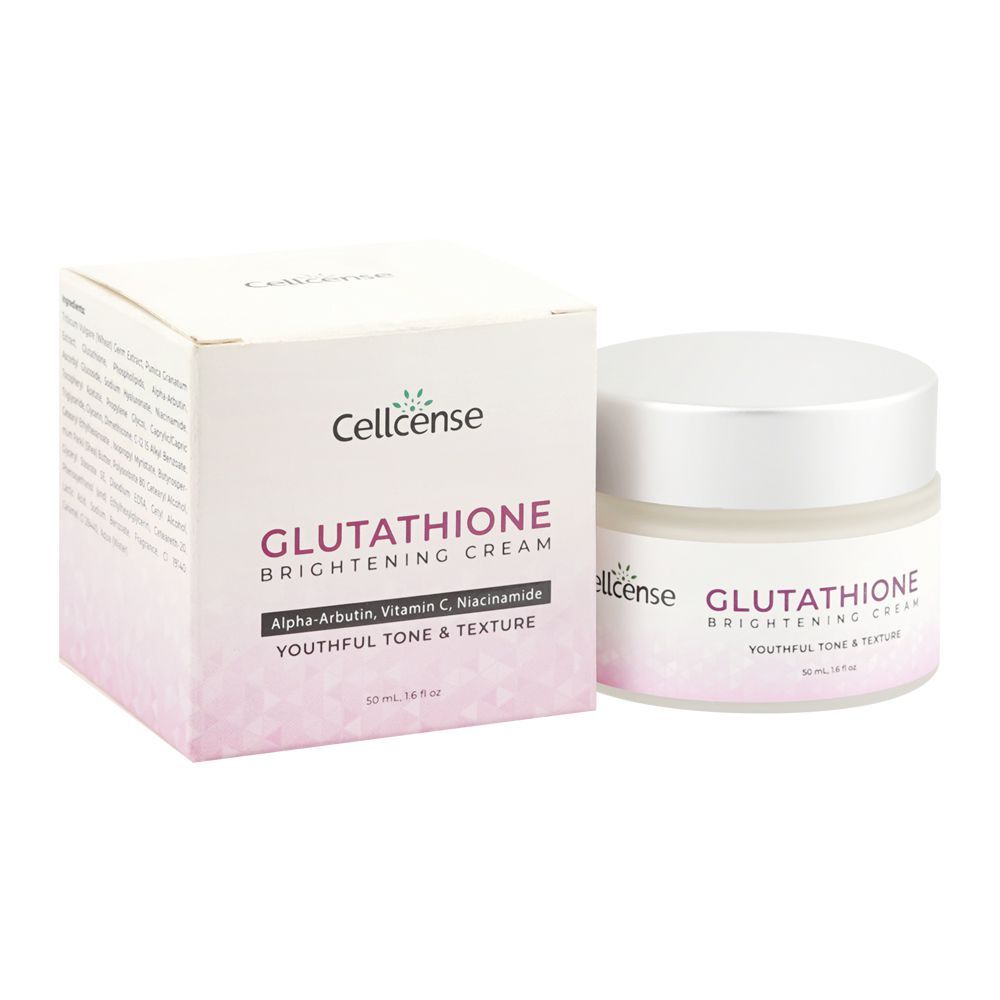 Cellcense Glutathione Brightening Cream, Vitamin C, Niacinamide, For All Types Of Skin, 50ml - Main Image
