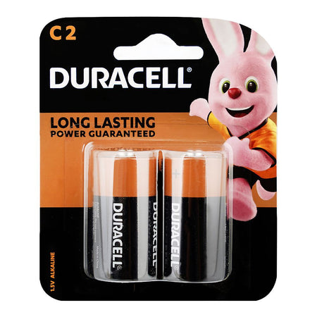 Duracell Alkaline Battery, 1.5V, C2, 2-Pack - Main Image