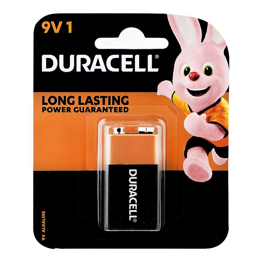 Duracell Alkaline Battery, 9V1, 1-Pack - Main Image