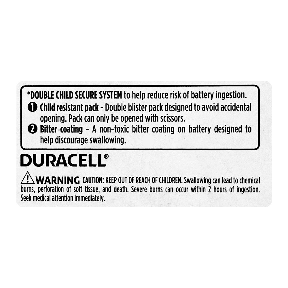 Duracell 3V Lithium Batteries, 3V, CR 2032, 2-Pack - Image 3