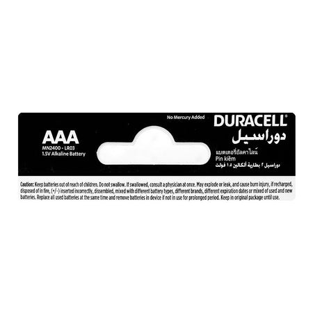 Duracell Everyday Alkaline Battery, 1.5V, AAA, 2-Pack - Image 3