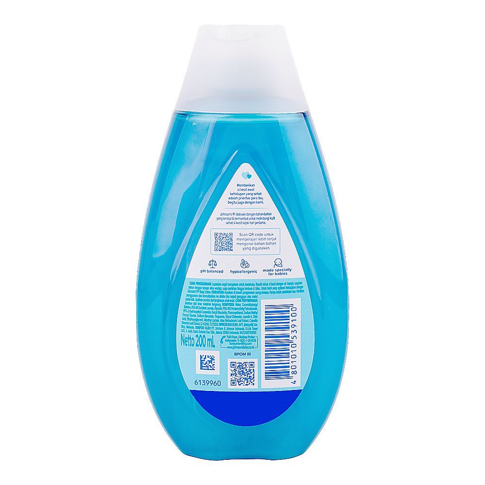 Johnson's Active Kids Clean & Fresh Bath, 200ml - Image 2