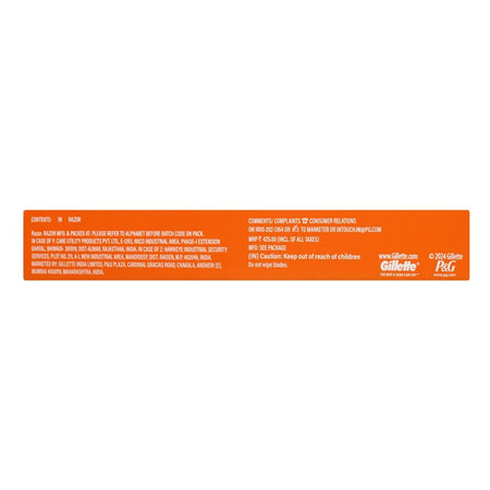 Gillette Fusion 5 Razor + Cartridge, 1-Pack - Image 3