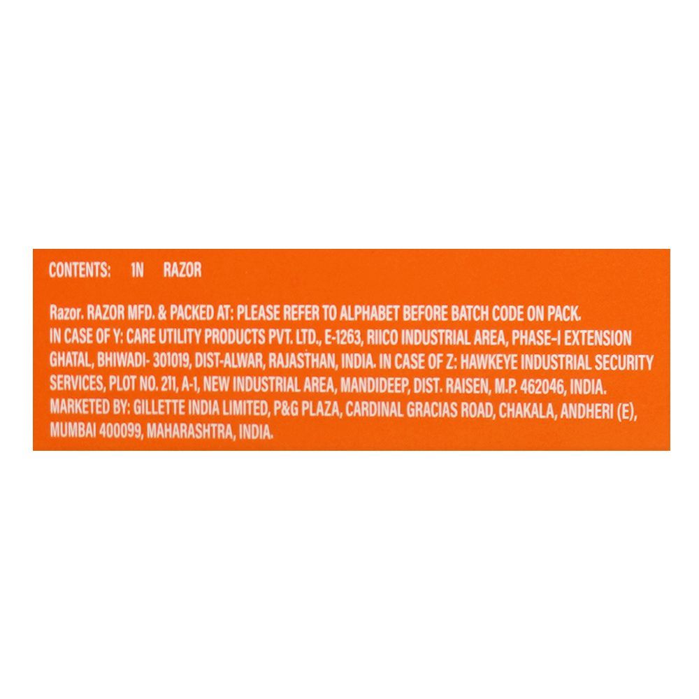 Gillette Fusion 5 Razor + Cartridge, 1-Pack - Image 4