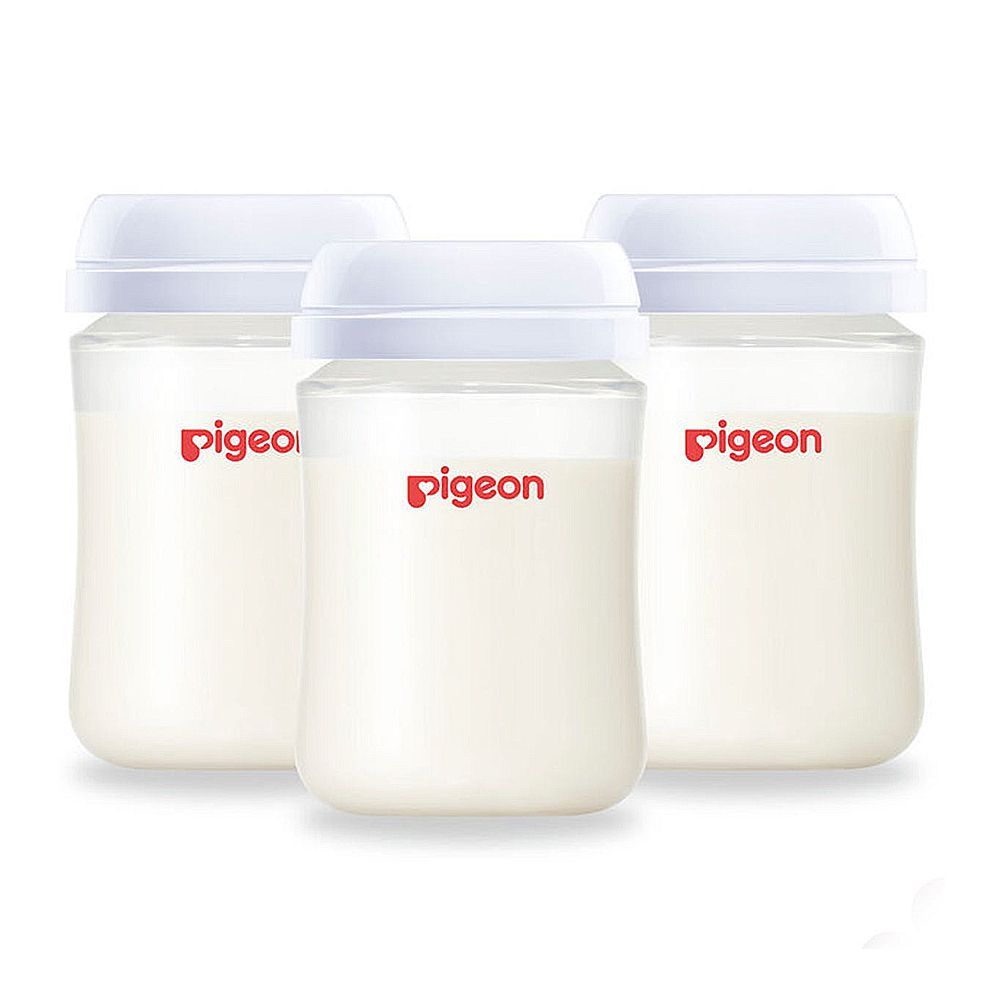 Pigeon Breastmilk Storage Bottles, BPA & BPS Free, 160ml, A79367, 3-Pack - Main Image