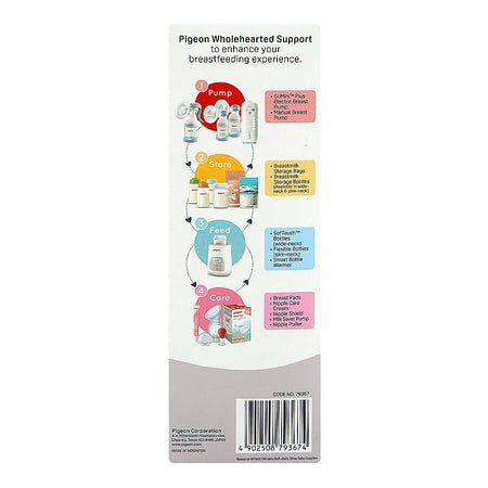Pigeon Breastmilk Storage Bottles, BPA & BPS Free, 160ml, A79367, 3-Pack - Image 3