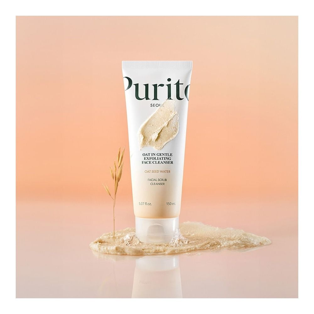Purito Oat In Gentle Exfoliating Face Cleanser, Deep Cleansing & Skin Refresh Care, Oat Extract, 150ml - Image 2