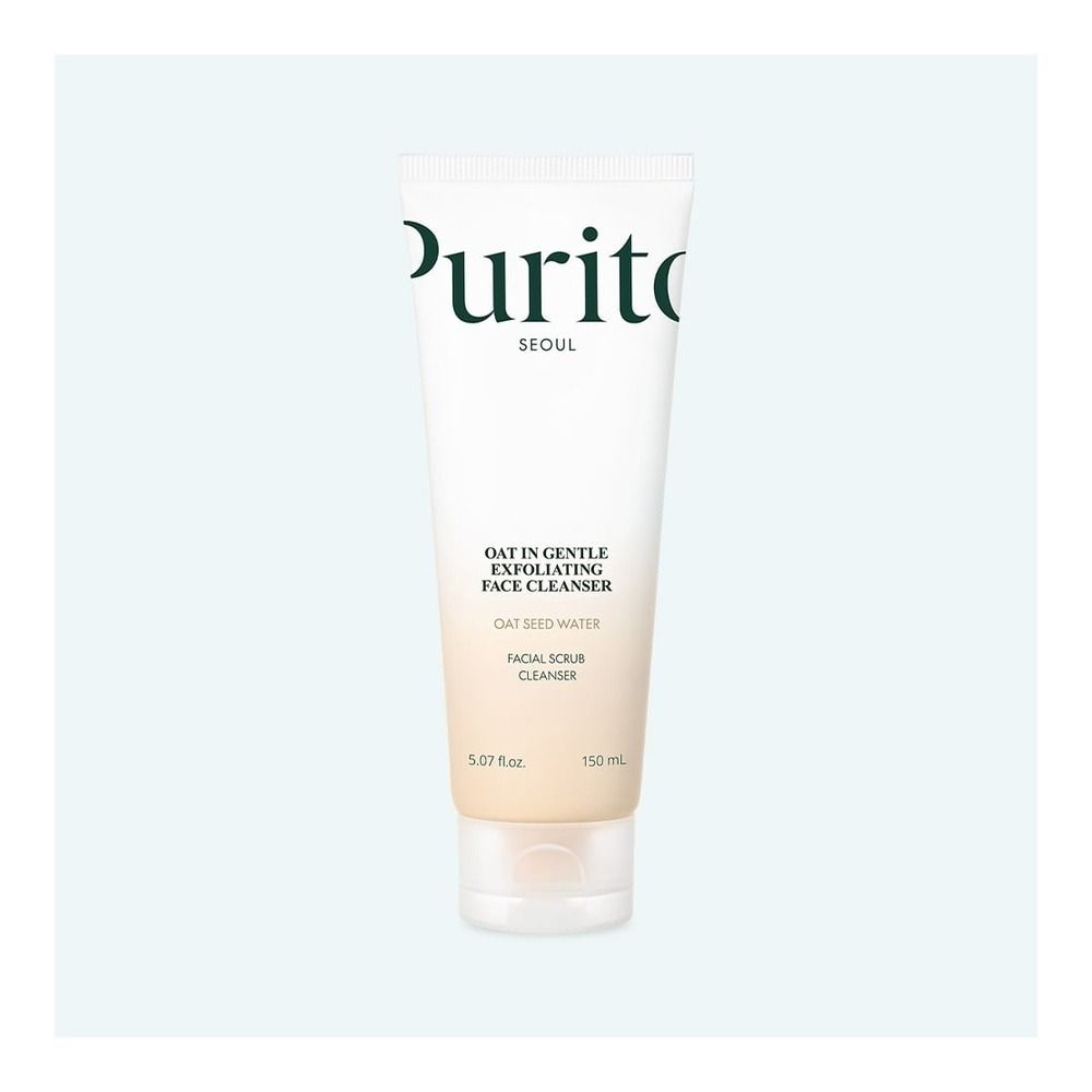 Purito Oat In Gentle Exfoliating Face Cleanser, Deep Cleansing & Skin Refresh Care, Oat Extract, 150ml - Main Image