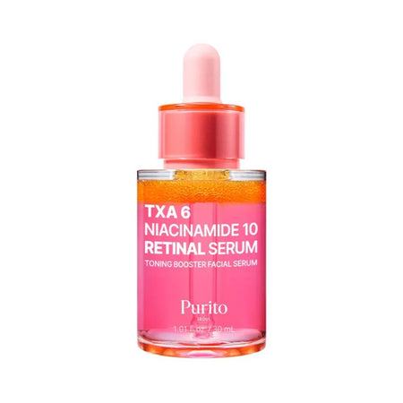 Purito TXA 6 Niacinamide 10 Retinal Serum, Hyperpigmentation & Anti-Aging Care, Tranexamic Acid, Niacinamide, Retinal, 30ml - Main Image