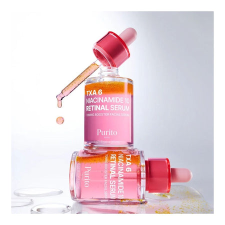 Purito TXA 6 Niacinamide 10 Retinal Serum, Hyperpigmentation & Anti-Aging Care, Tranexamic Acid, Niacinamide, Retinal, 30ml - Image 2