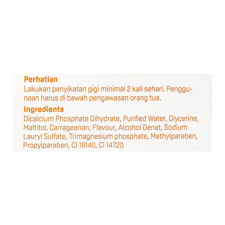 Pigeon Orange Flavour Baby Toothpaste Oral Care Protection, 45g, H81630 - Image 4