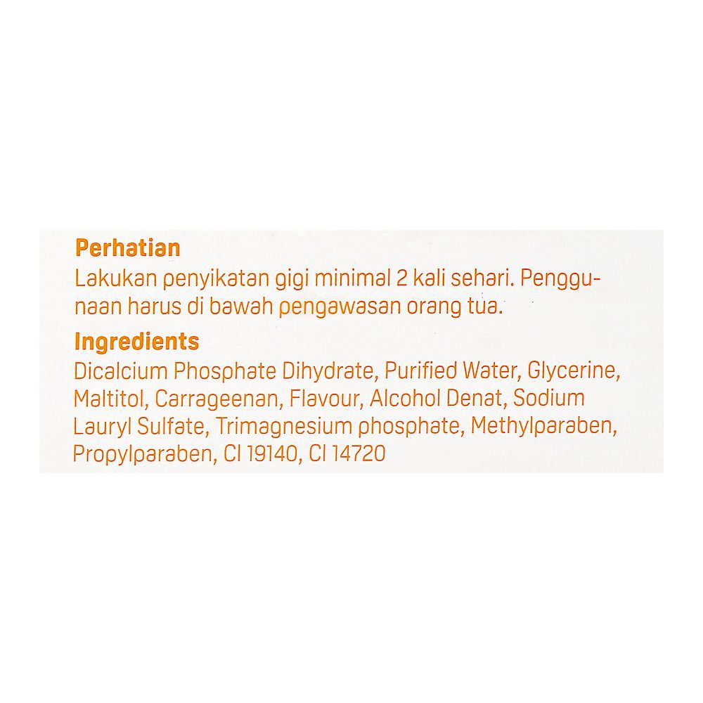 Pigeon Orange Flavour Baby Toothpaste Oral Care Protection, 45g, H81630 - Image 4
