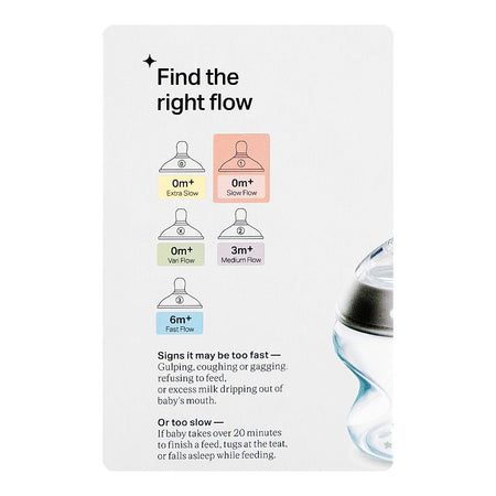 Tommee Tippee Natural Start Slow Flow PP Feeding Bottle, BPA & BPS Free, 0 Months+ 150ml, 427014 - Image 4