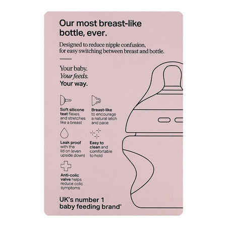 Tommee Tippee Natural Start Slow Flow PP Feeding Bottle, BPA & BPS Free, 0 Months+ 150ml, 427014 - Image 5