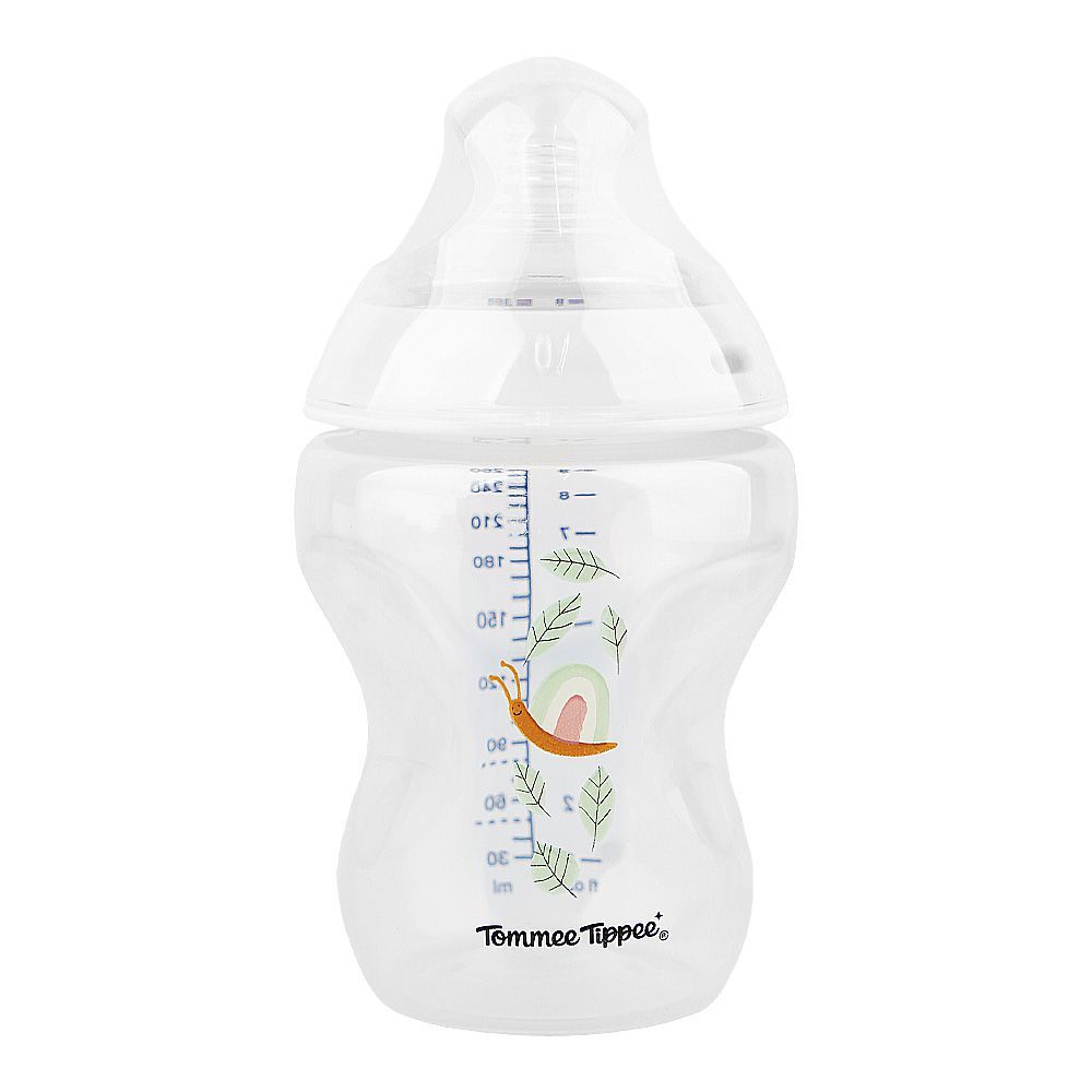 Tommee Tippee Natural Start Medium Flow PP Feeding Bottle, BPA & BPS Free, 3 Months+ 260ml, 427015 - Main Image