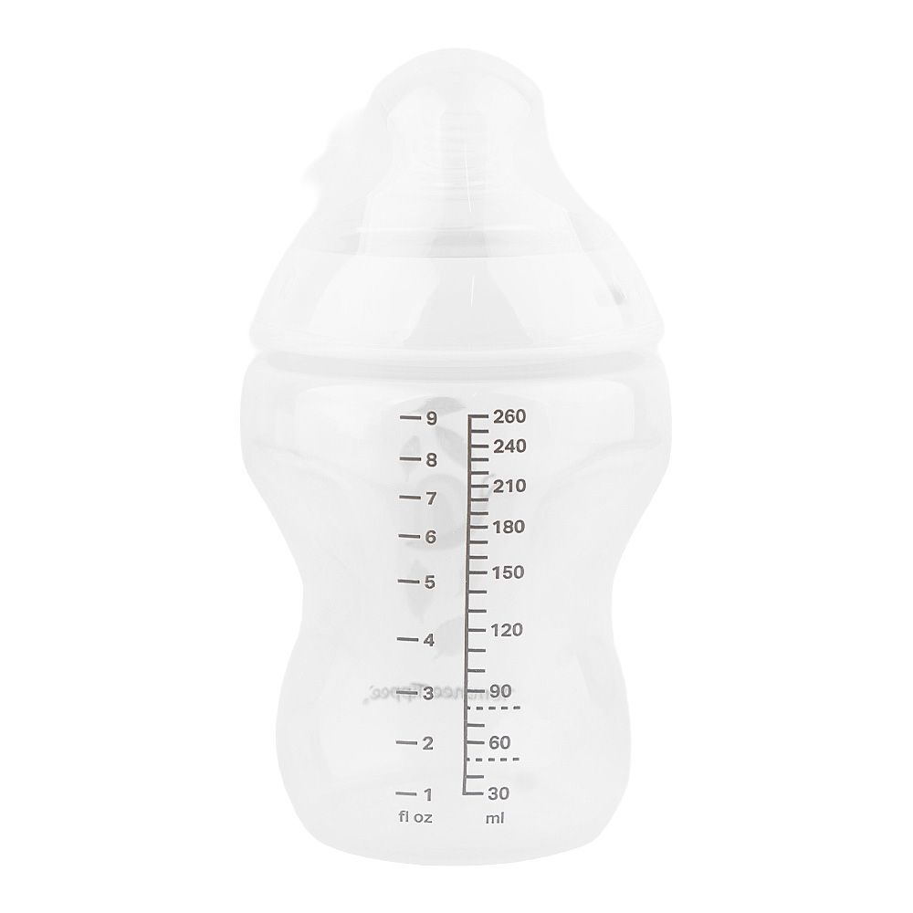 Tommee Tippee Natural Start Medium Flow PP Feeding Bottle, BPA & BPS Free, 3 Months+ 260ml, 427015 - Image 2