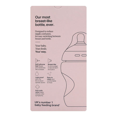 Tommee Tippee Natural Start Medium Flow PP Feeding Bottle, BPA & BPS Free, 3 Months+ 260ml, 427015 - Image 4