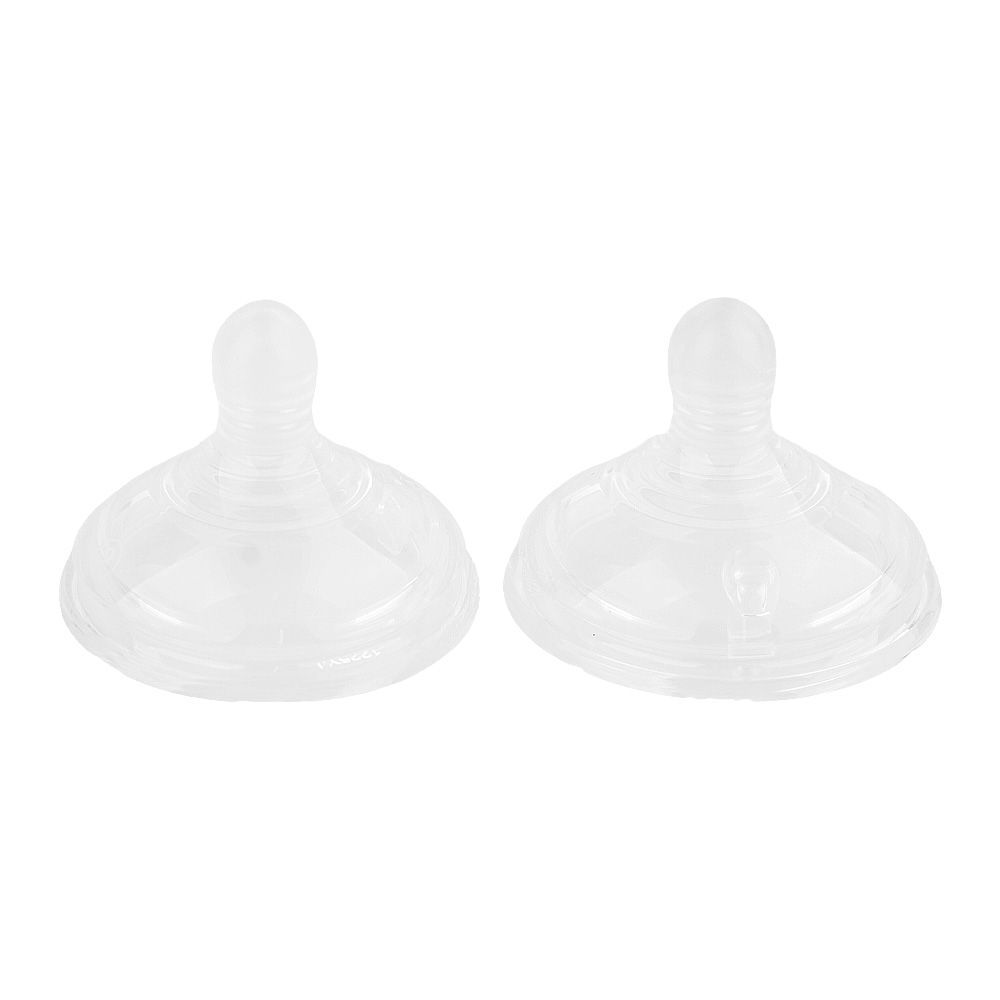 Tommee Tippee Natural Start Teats, BPA & BPS Free, Medium Flow, 3 Months+ 427031, 2-Pack - Main Image