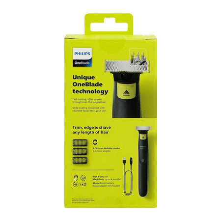 Philips One Blade Hybrid Original Blade, 45 Minutes NimH Battery, QP2724/10 - Image 3