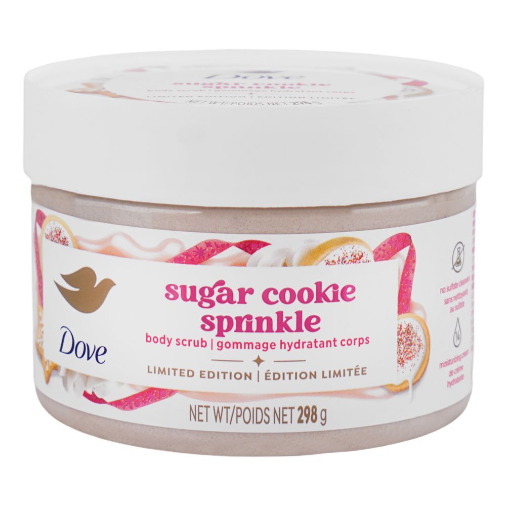 Dove Sugar Cookie Sprinkle Limited Edition Body Scrub, 298g - Main Image