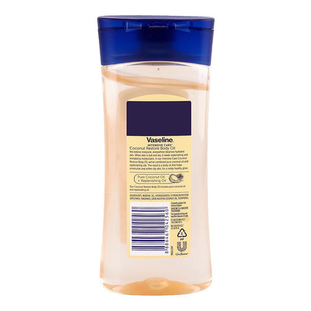 Vaseline Intensive Care Coconut Restore Body Oil, 200ml - Image 2
