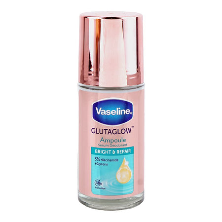 Vaseline Gluta Glow Ampoule Bright & Repair Serum Deodorant Roll On, Niacinamide, Glycerin, 45ml - Main Image