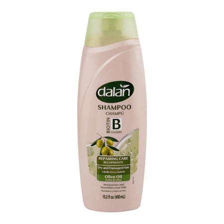Dalan Biotin Complex Olive Oil Repairing Care Shampoo, For Dry & Damaged Hair, 450ml - Main Image
