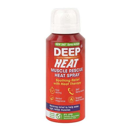 Deep Heat Muscle Rescue Heat Spray, 72.5ml - Main Image