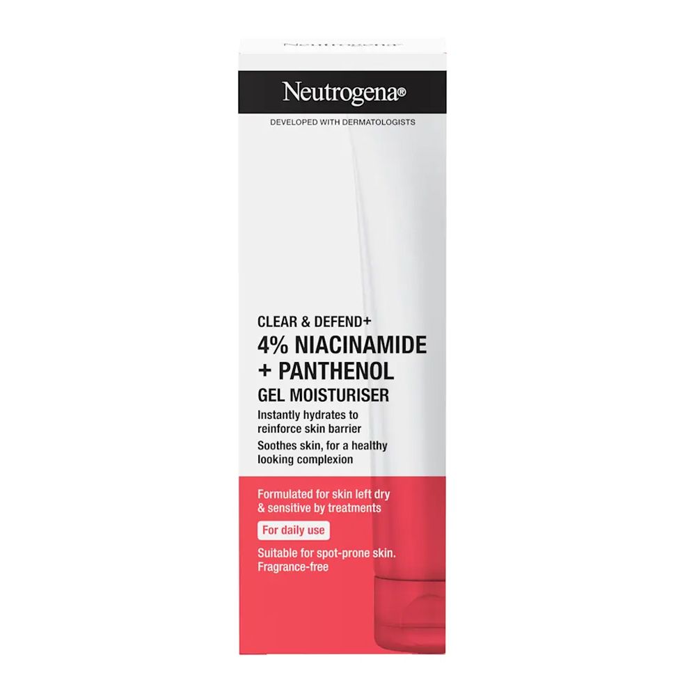 Neutrogena Spot Controlling Gel Hydrator, Niacinamide, Panthenol, For Spot-Prone Skin, 50ml - Main Image