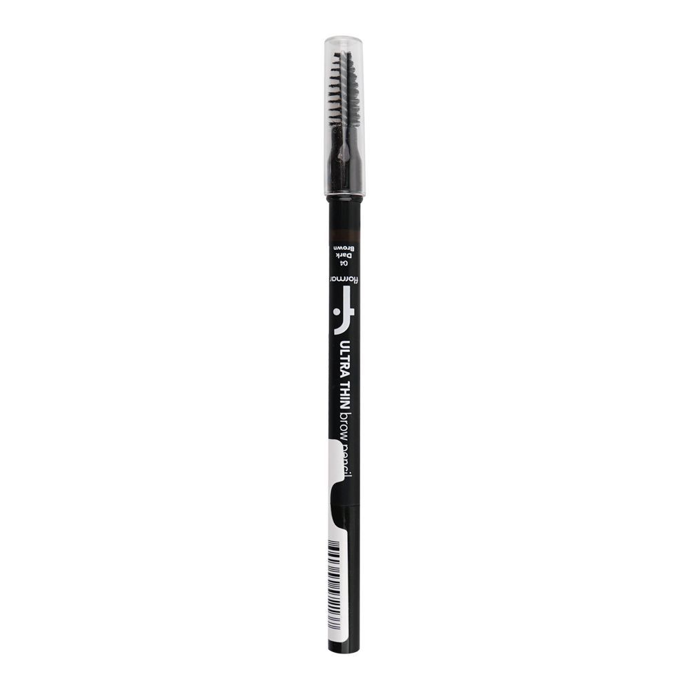 Flormar Ultra-Thin Brow Pencil, 04 Dark Brown - Main Image