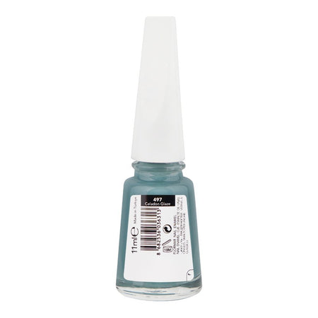 Flormar Maxi Brush Nail Enamel, 497 Celadon Glaze, 11ml - Image 2