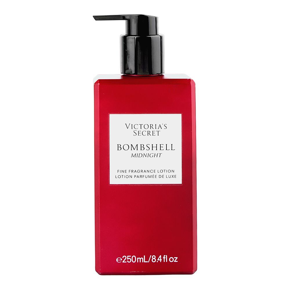 Victoria's Secret Bombshell Midnight Fine Fragrance Lotion, Glycerin, 250ml - Main Image