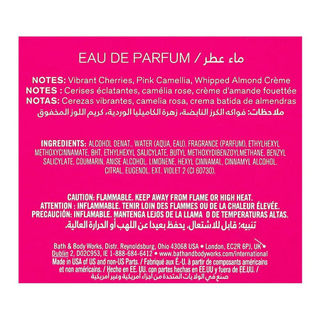 Bath & Body Works Perfect In Pink, Eau De Parfum, For Women, 100ml - Image 5