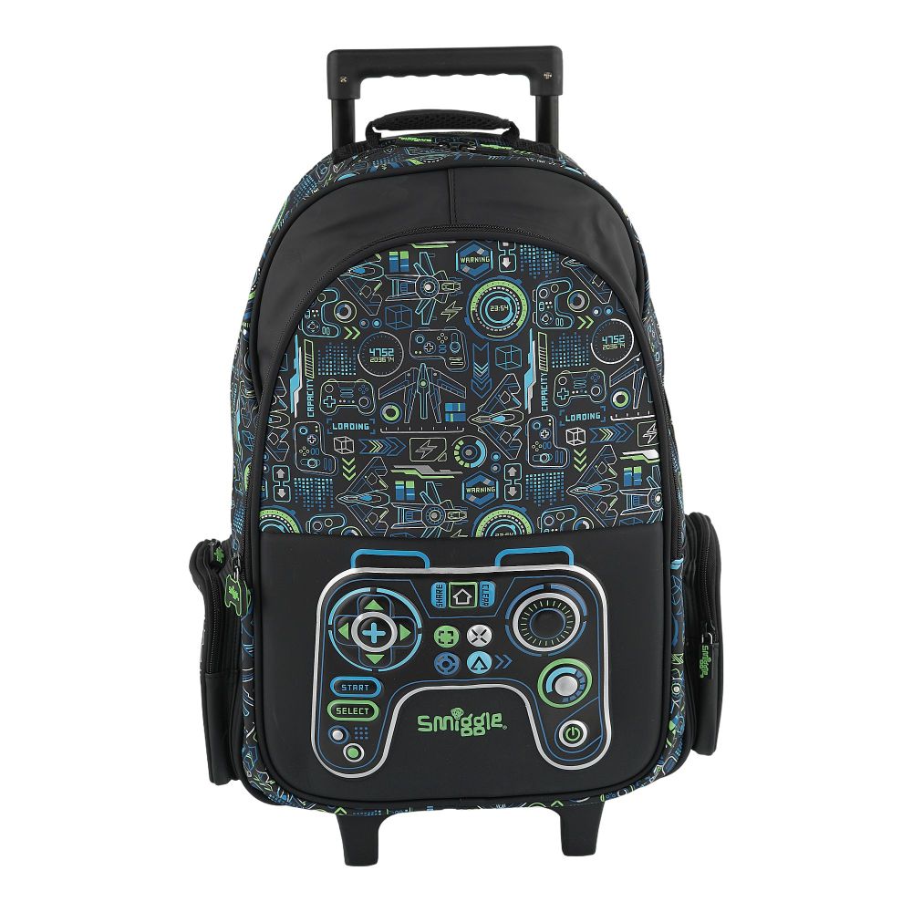 SJ Kids Smiggle Trolly Bag, 18 Inches, Gaming, SMI-115 - Image 2