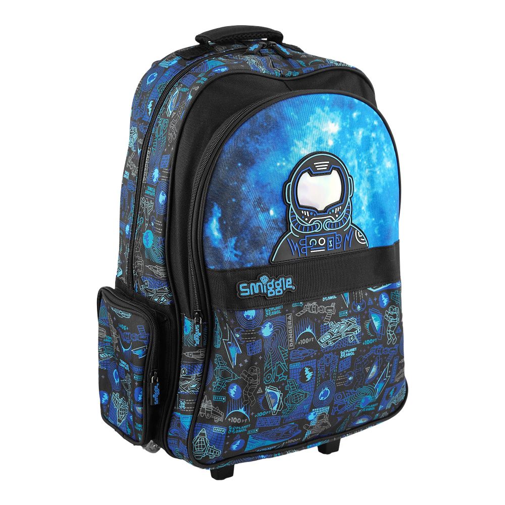 SJ Kids Smiggle Trolly Bag, 18 Inches, Astronote, SMI-115 - Main Image