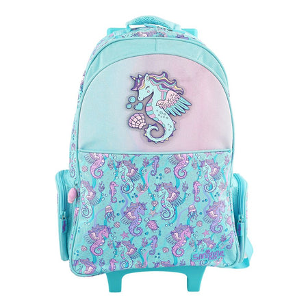 SJ Kids Smiggle Trolly Bag, 18 Inches, Sea Horse, SMI-115 - Image 2