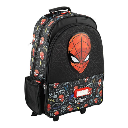 SJ Kids Smiggle Trolly Bag, 18 Inches, Spider Man, SMI-115 - Main Image