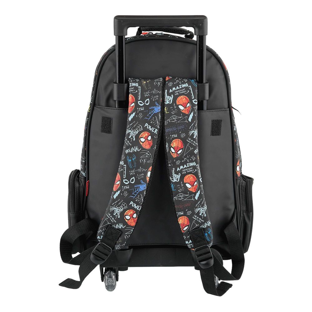 SJ Kids Smiggle Trolly Bag, 18 Inches, Spider Man, SMI-115 - Image 4